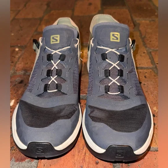 Salomon TA4 Trail Running Shoes Men’s 8.5 Hiking Sneakers Quicklace Like New - Picture 4 of 11